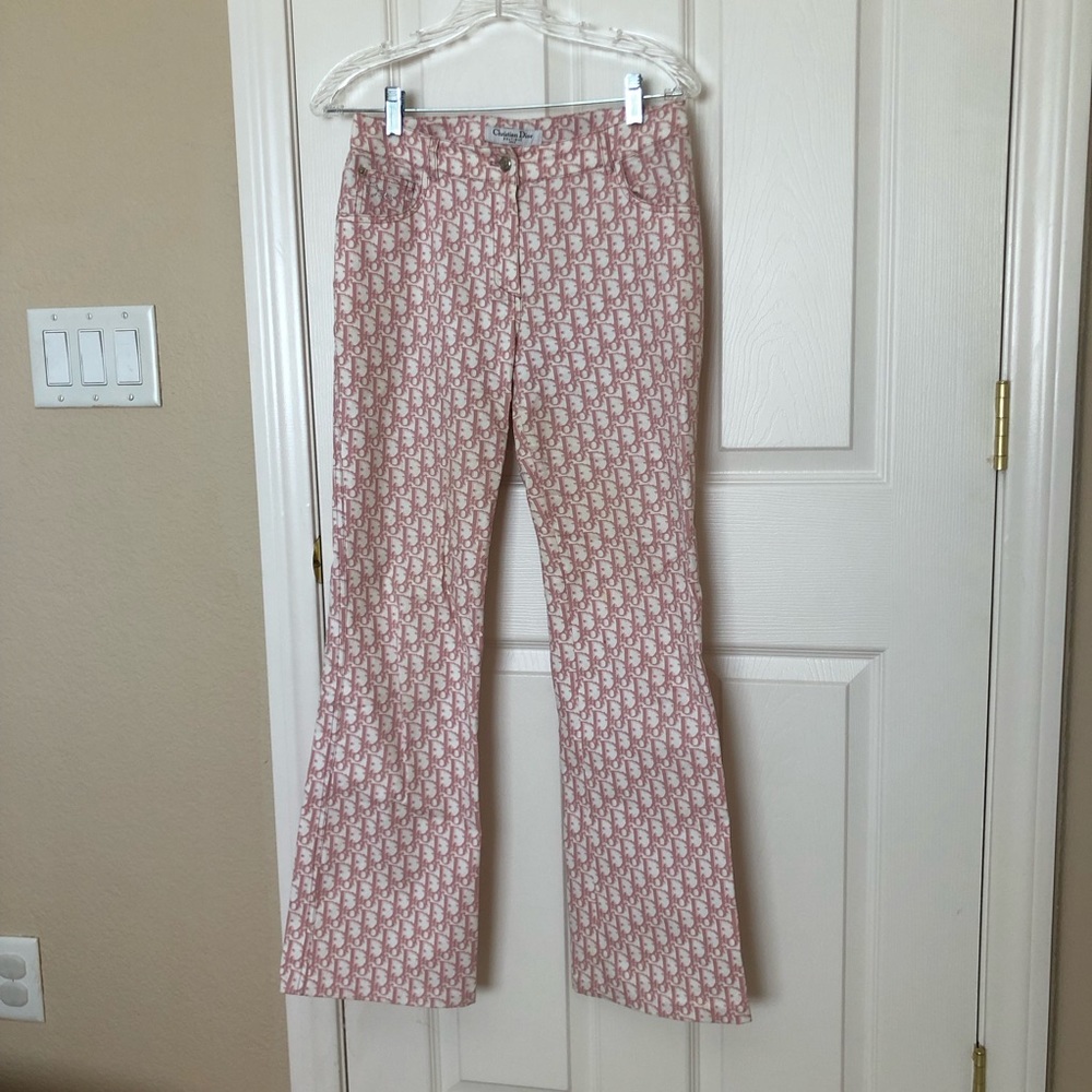 Vintage Y2K Pink Dior Jeans Rare Size 6